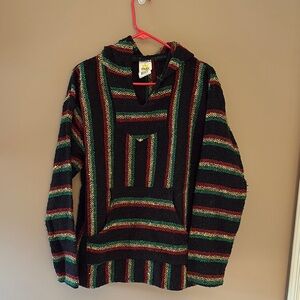 Striped Multicolor Baja Jacket